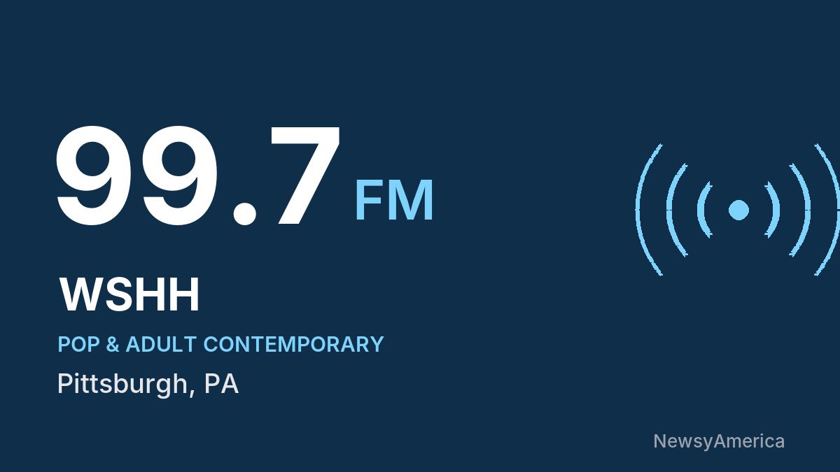 WSHH 99.7 FM – Pittsburgh
