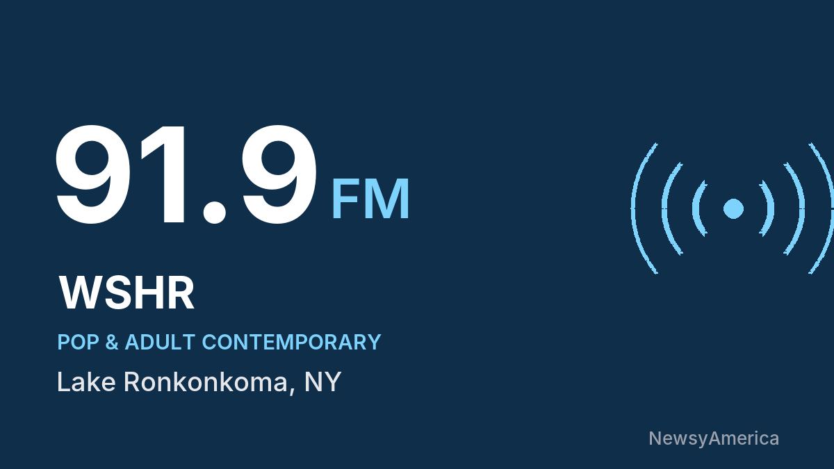 WSHR 91.9 FM – Lake Ronkonkoma