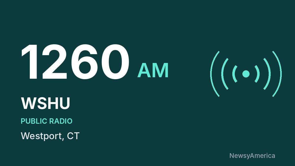 WSHU 1260 AM – Westport