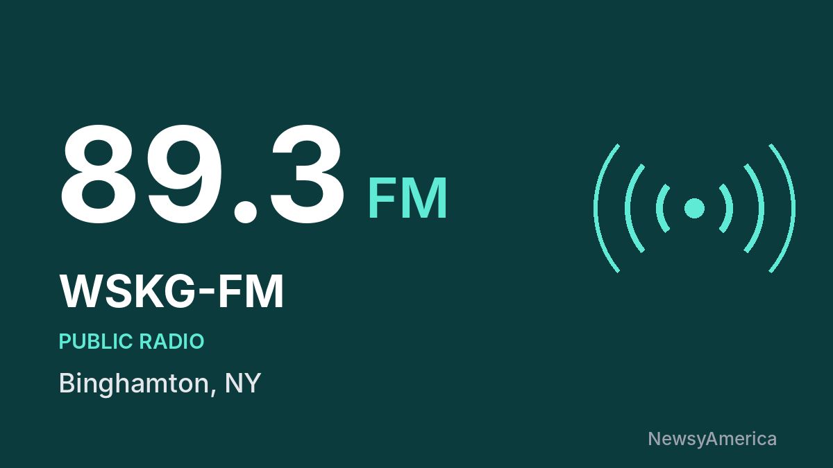 WSKG-FM 89.3 FM – Binghamton