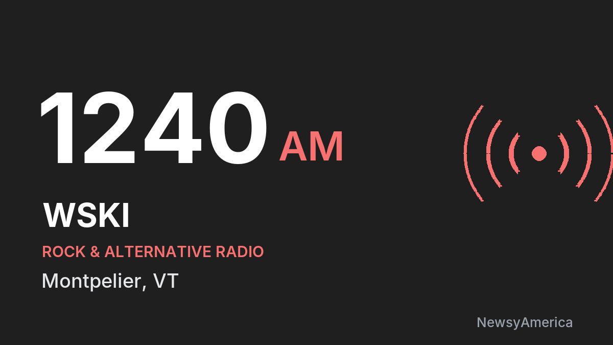 WSKI 1240 AM – Montpelier
