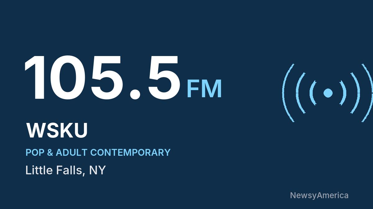 WSKU 105.5 FM – Little Falls