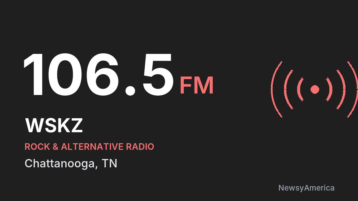 WSKZ 106.5 FM – Chattanooga
