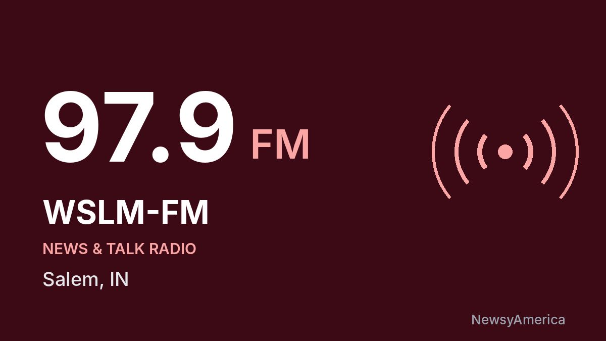 WSLM-FM 97.9 FM – Salem