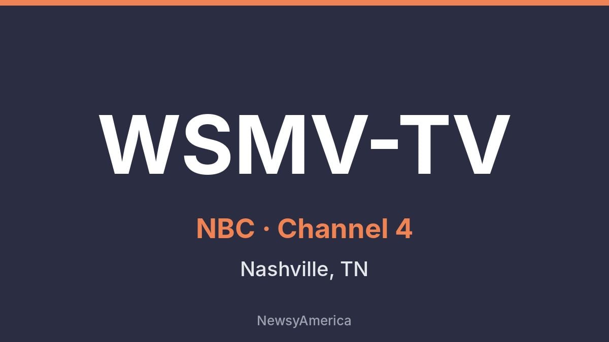 WSMV-TV – NBC 4 Nashville