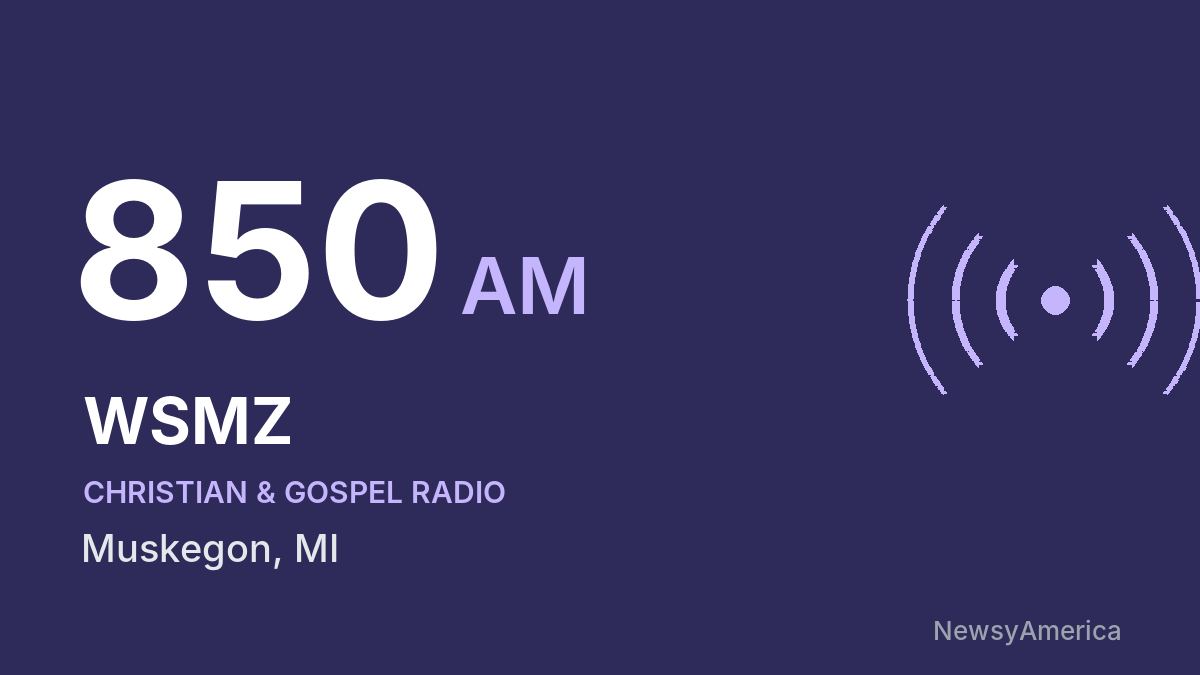 WSMZ 850 AM – Muskegon