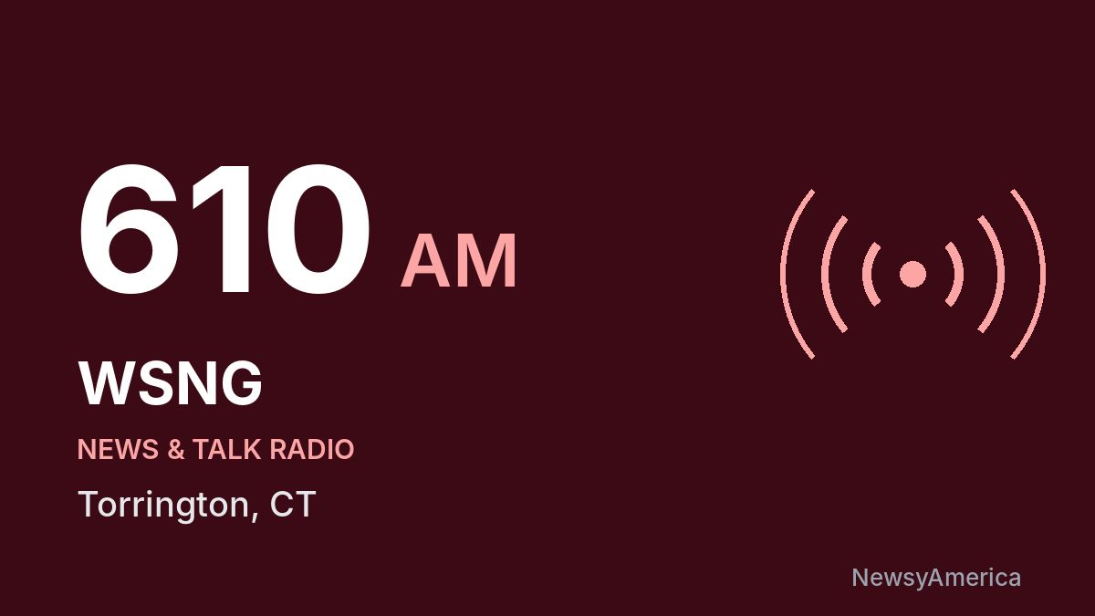 WSNG 610 AM – Torrington