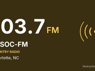 WSOC-FM 103.7 FM, Charlotte, NC
