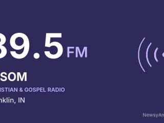 WSOM 89.5 FM, Franklin, IN