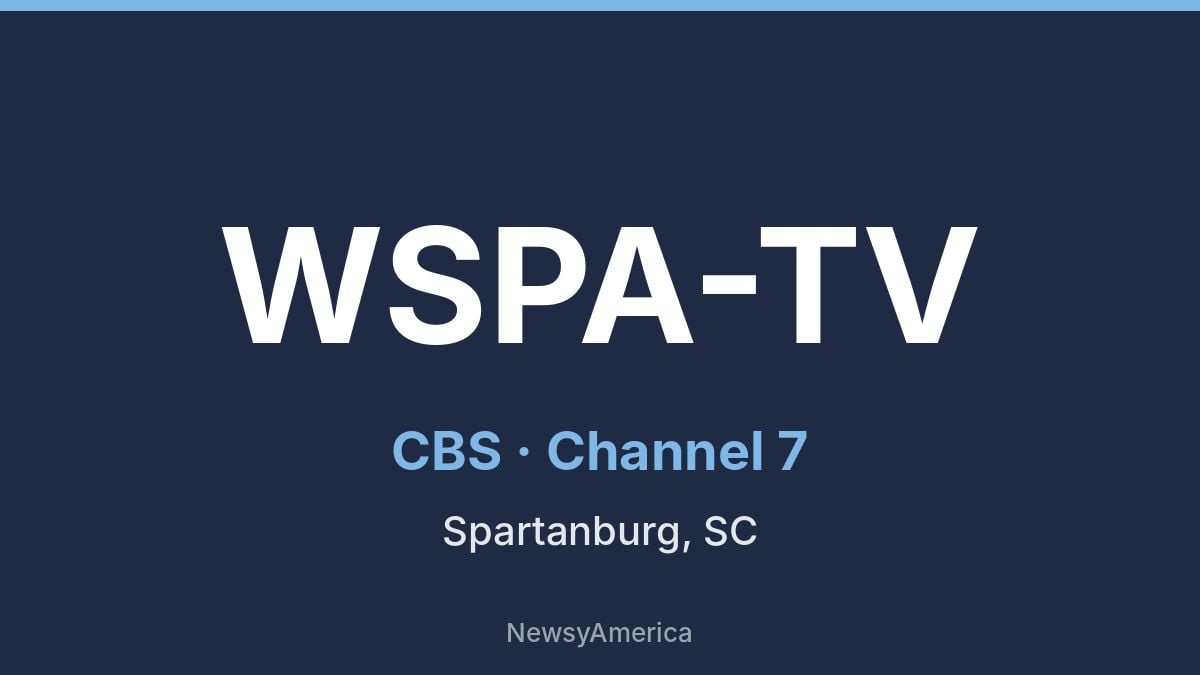 WSPA-TV – CBS 7 Greenville
