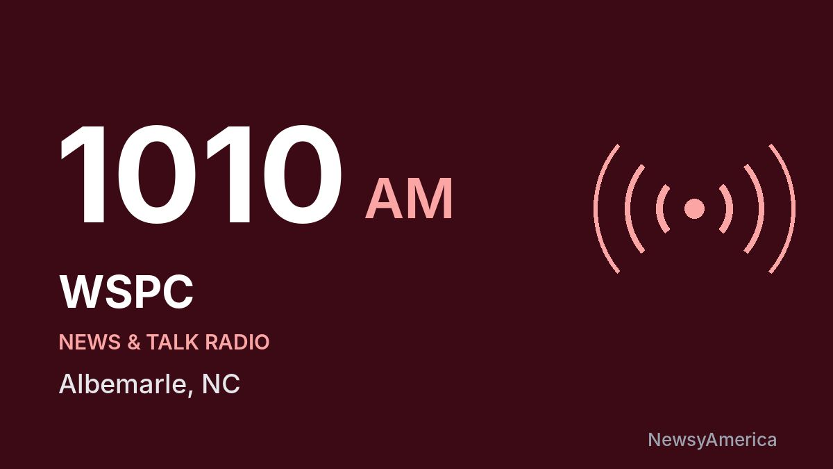 WSPC 1010 AM – Albemarle