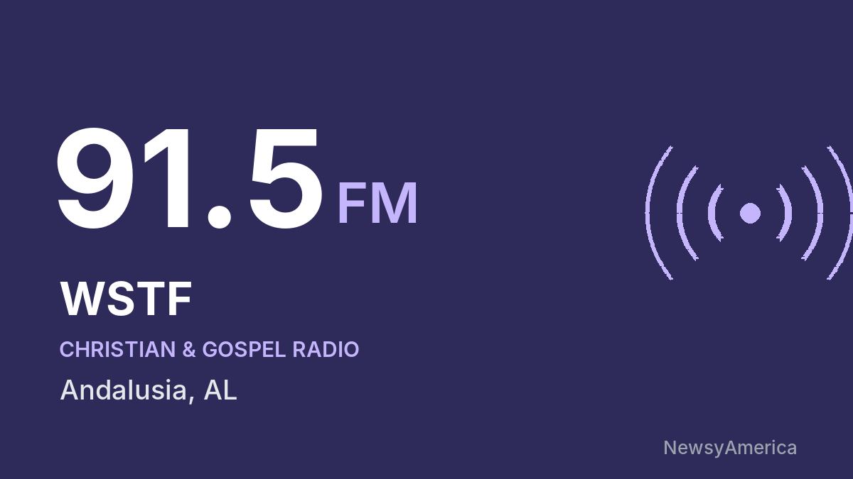 WSTF 91.5 FM – Andalusia