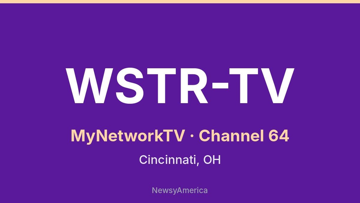 WSTR-TV – MyNetworkTV 64 Cincinnati