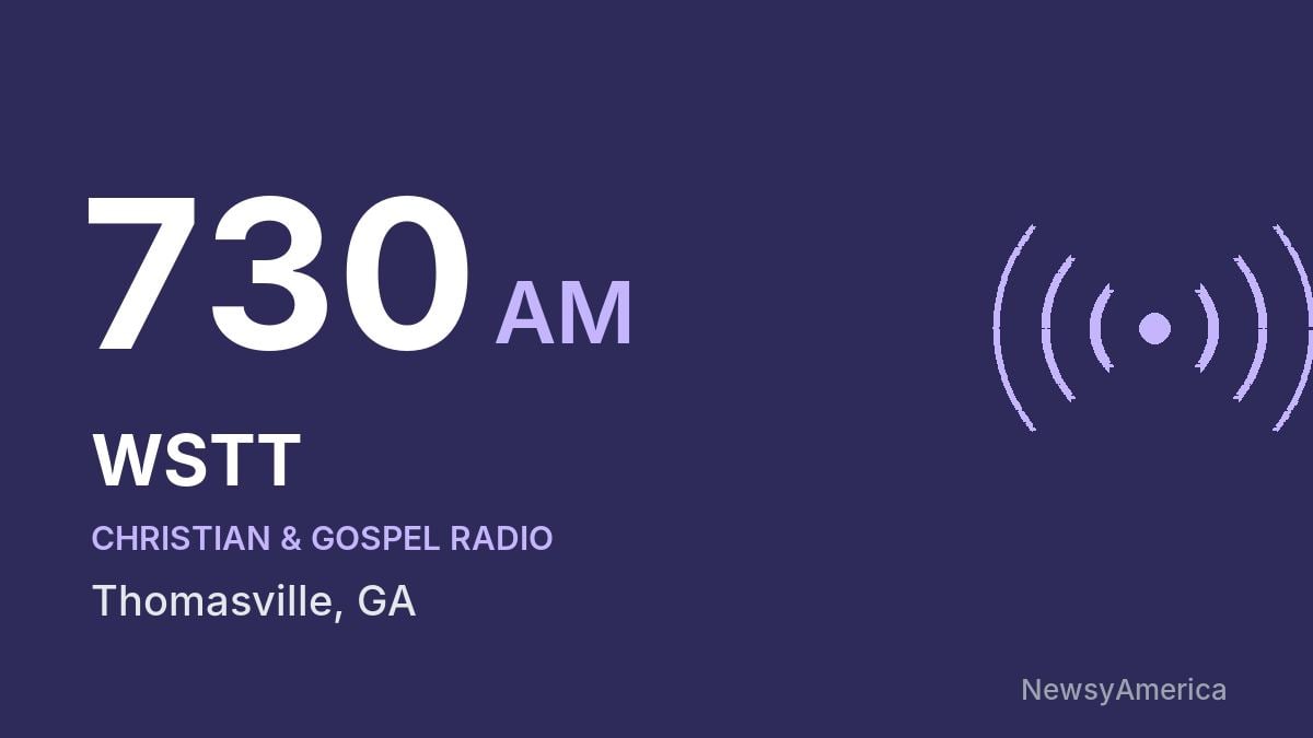 WSTT 730 AM – Thomasville