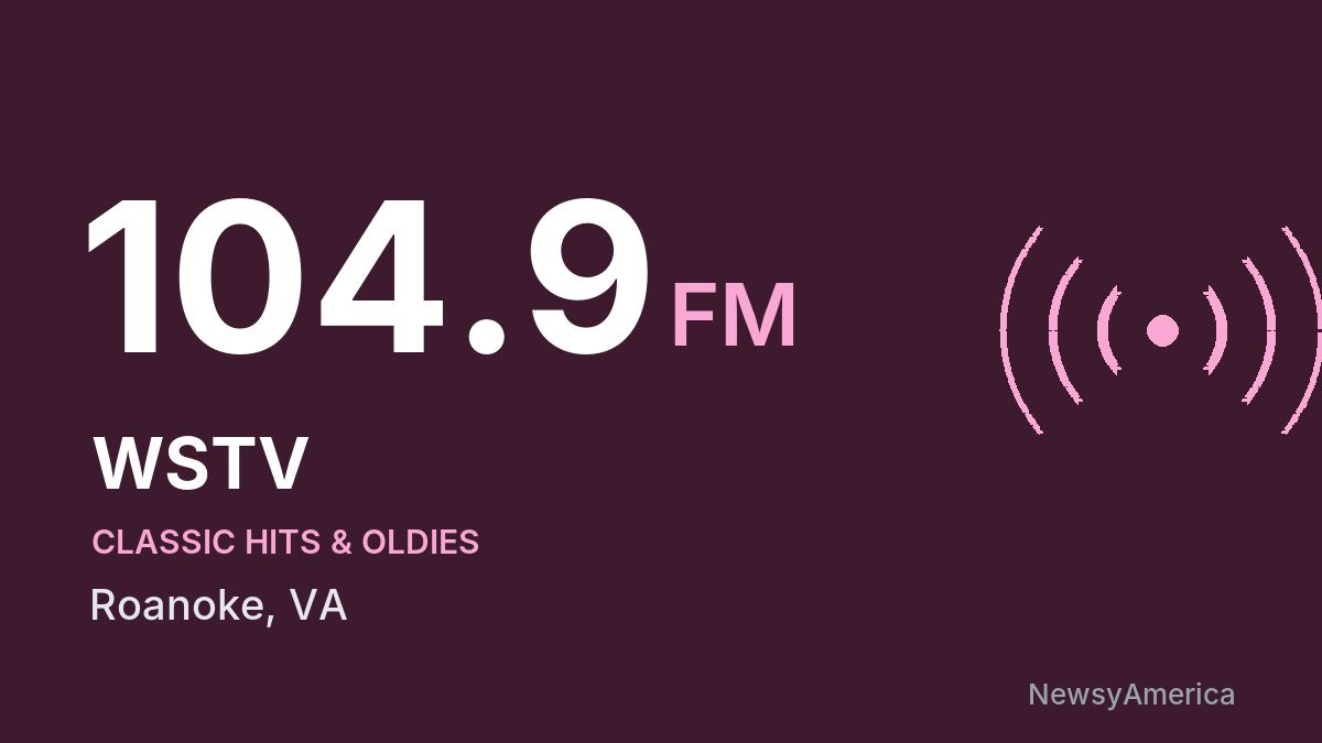 WSTV 104.9 FM – Roanoke