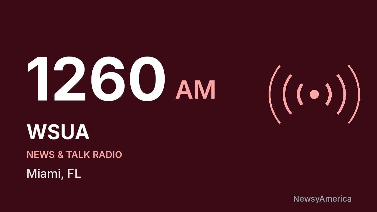 WSUA 1260 AM – Miami