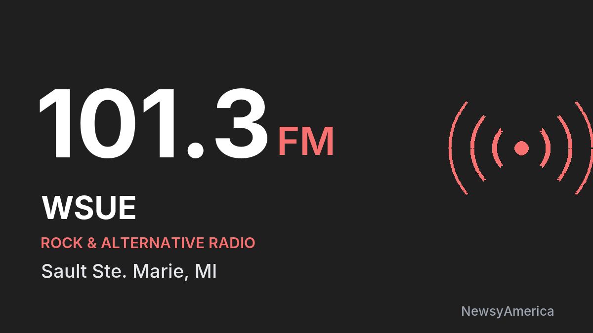 WSUE 101.3 FM – Sault Ste. Marie