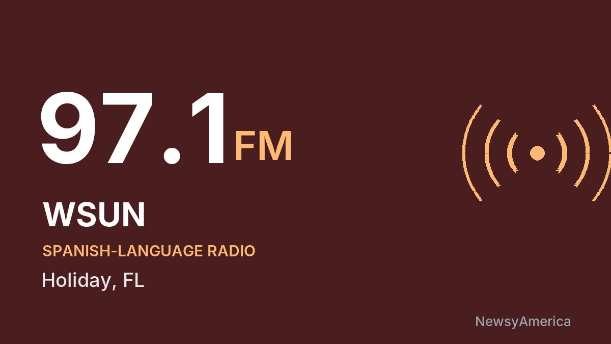 WSUN 97.1 FM – Holiday