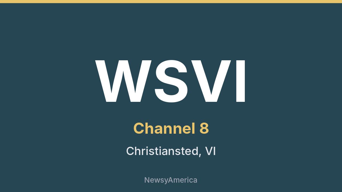 WSVI – Channel 8 Christiansted