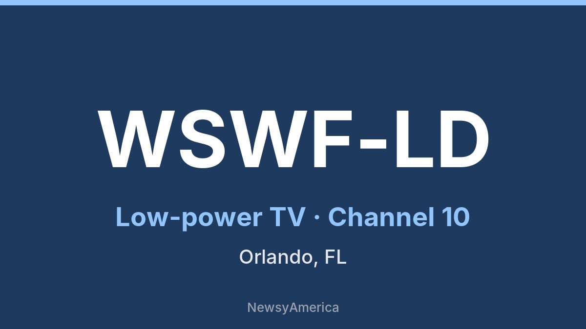 WSWF-LD – Channel 10 Orlando