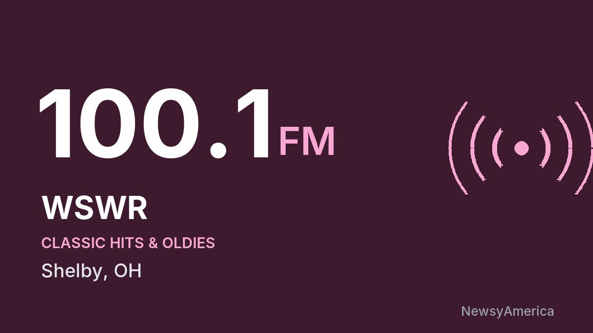 WSWR 100.1 FM – Shelby