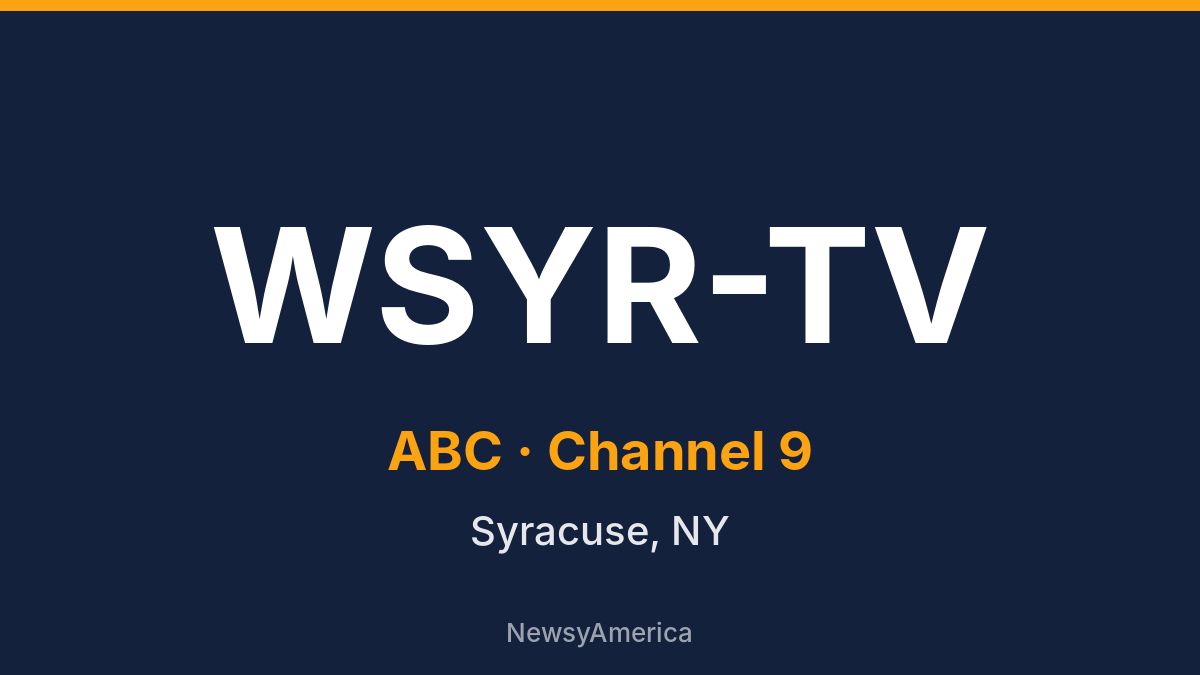 WSYR-TV – ABC 9 Syracuse