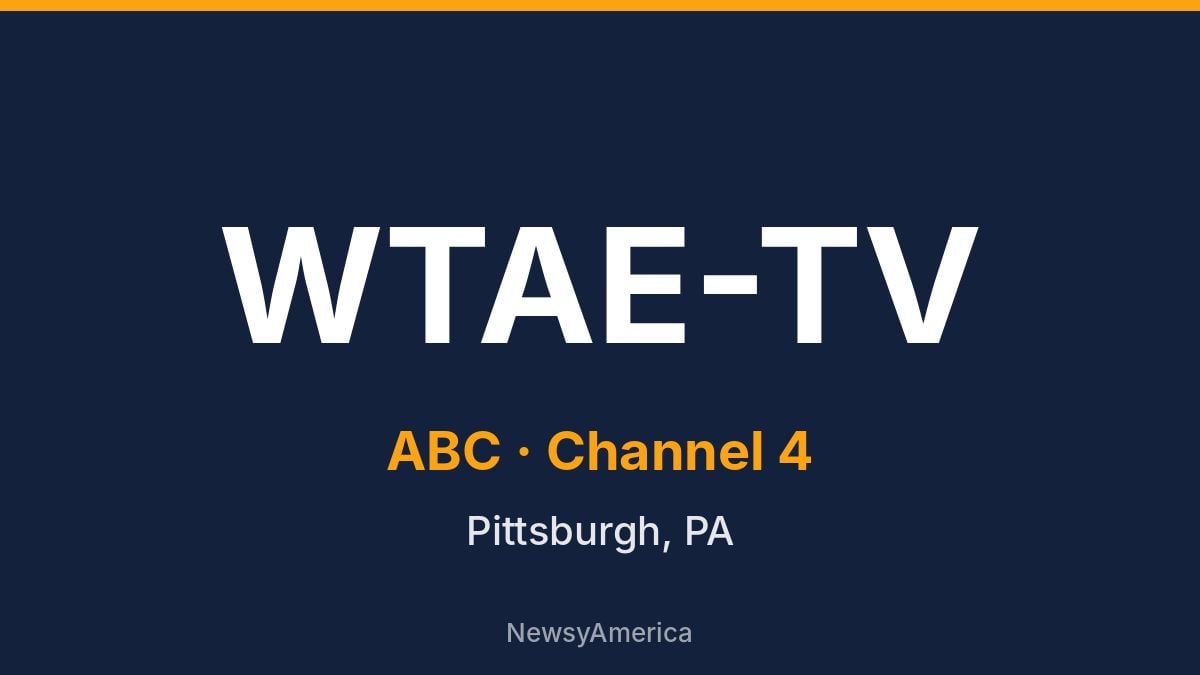 WTAE-TV – ABC 4 Pittsburgh