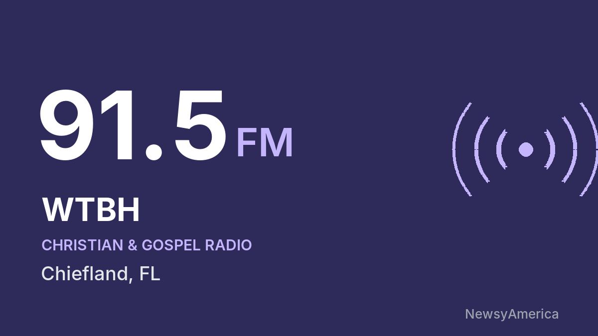 WTBH 91.5 FM – Chiefland