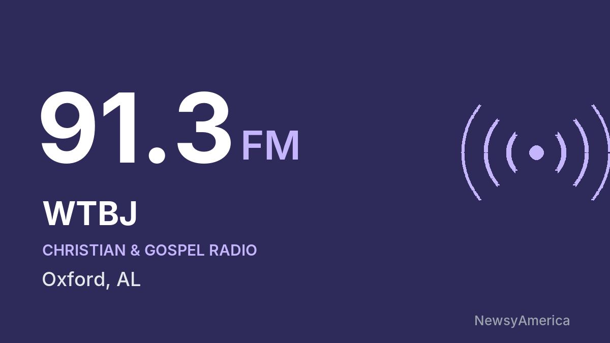 WTBJ 91.3 FM – Oxford