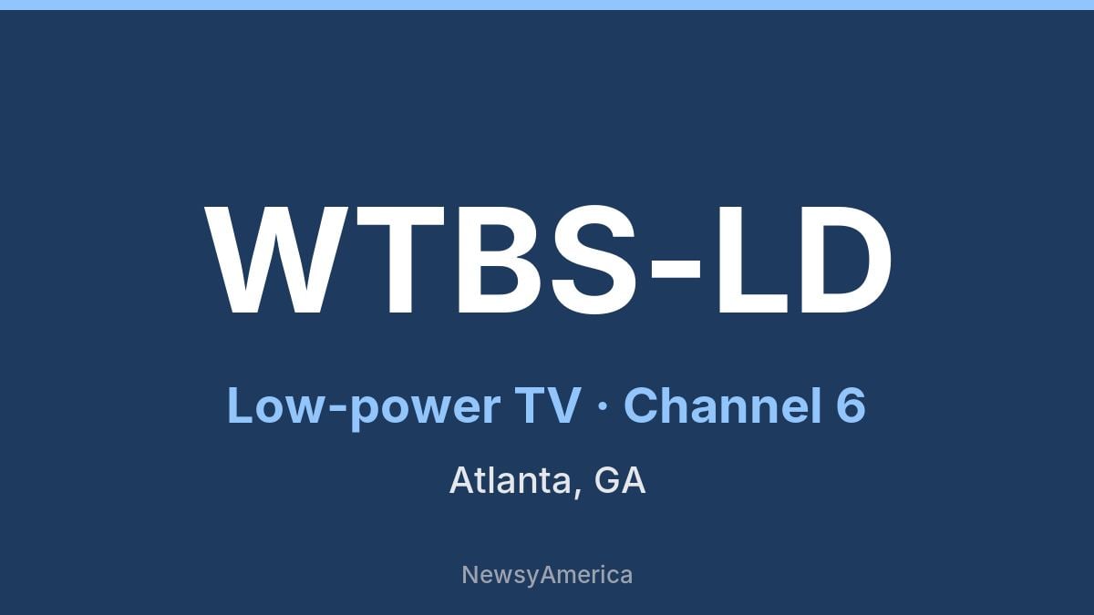 WTBS-LD – Channel 6 Atlanta