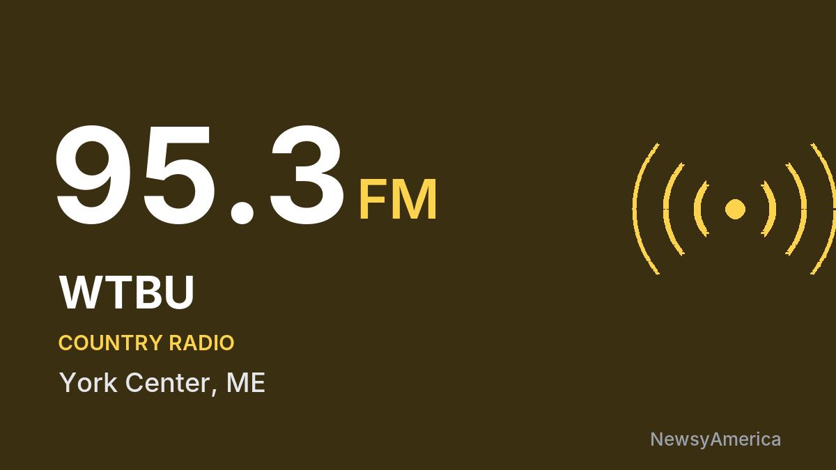 WTBU 95.3 FM – York Center