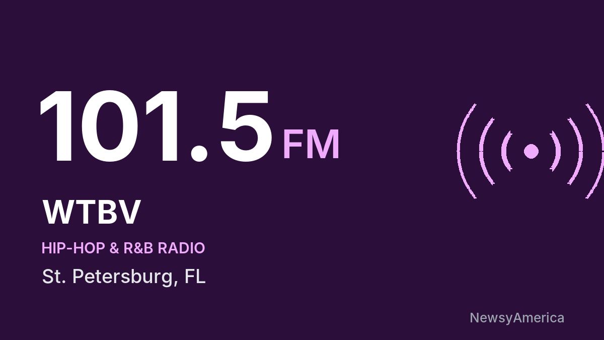 WTBV 101.5 FM – St. Petersburg