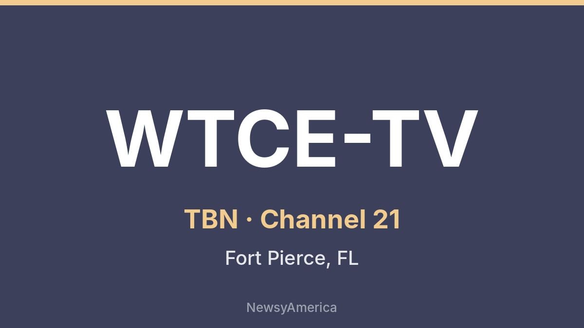 WTCE-TV – TBN 21 West Palm Beach
