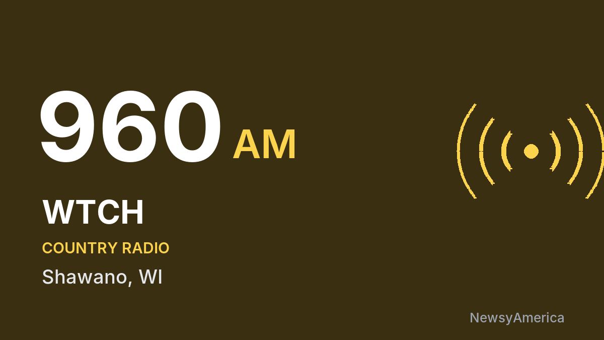 WTCH 960 AM – Shawano