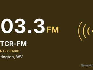 WTCR-FM 103.3 FM, Huntington, WV