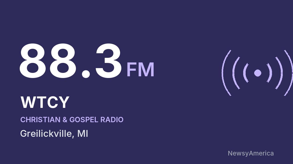 WTCY 88.3 FM – Greilickville