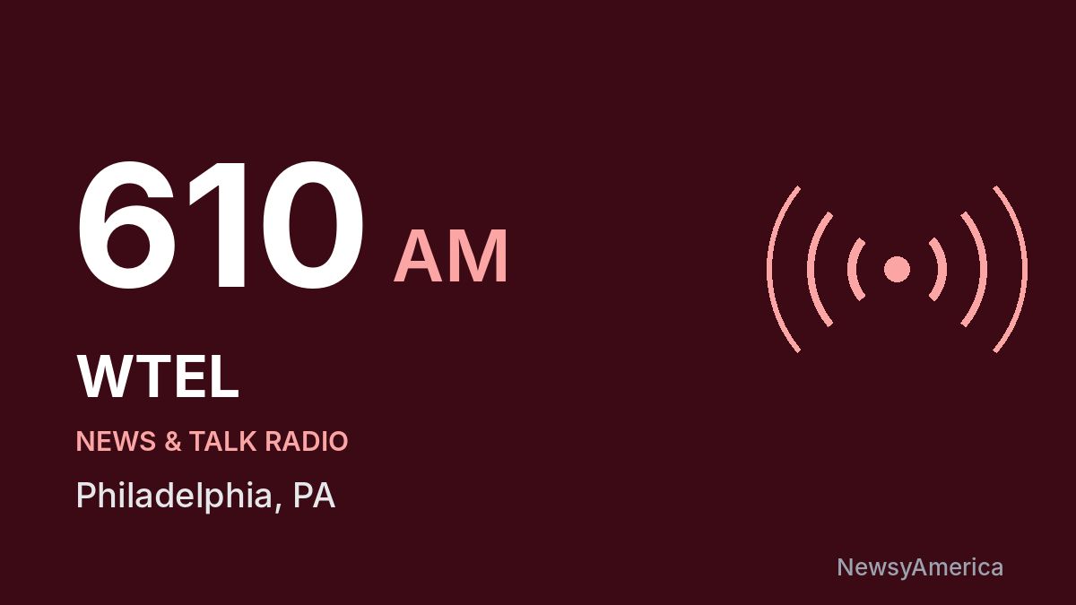 WTEL 610 AM – Philadelphia