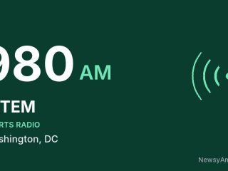 WTEM 980 AM, Washington, DC