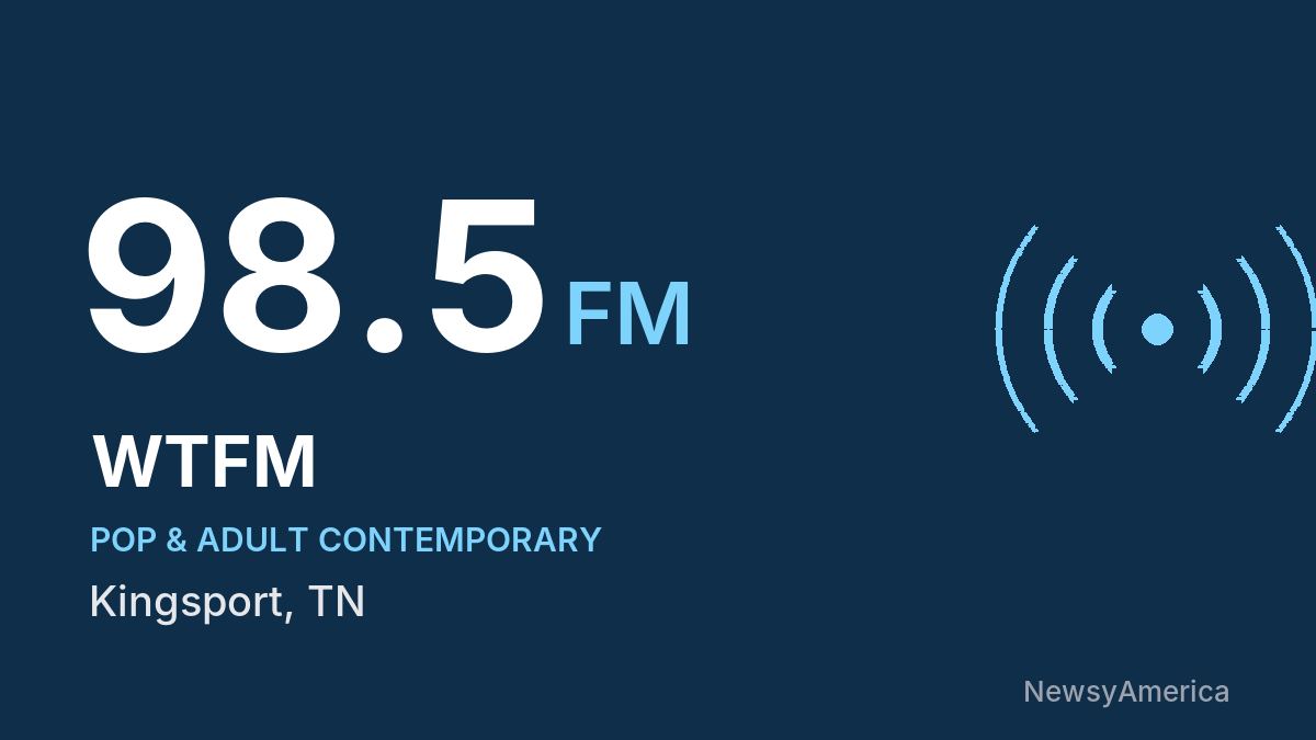 WTFM 98.5 FM – Kingsport