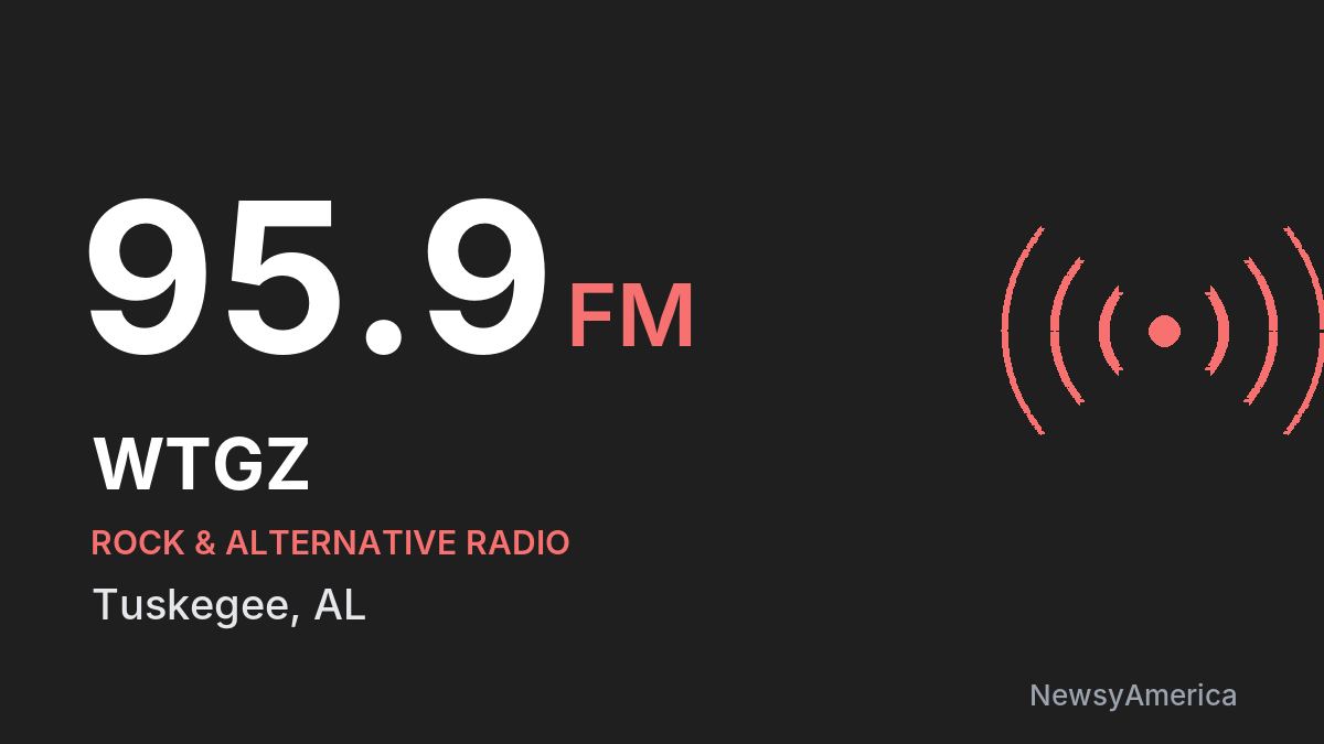 WTGZ 95.9 FM – Tuskegee