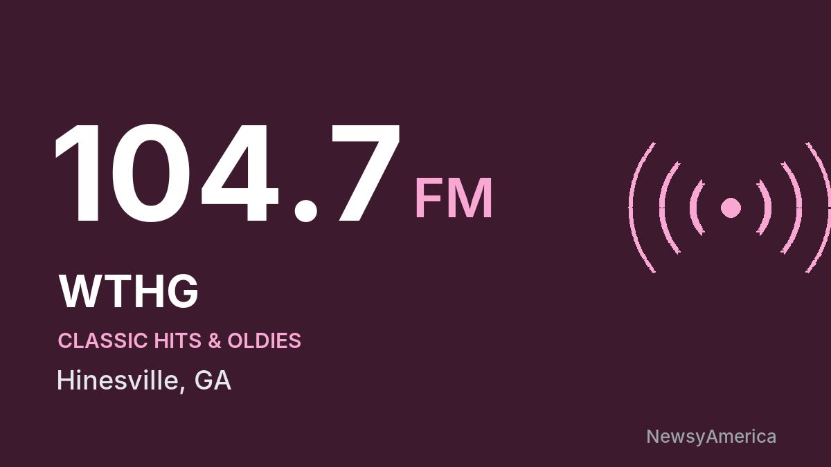 WTHG 104.7 FM – Hinesville