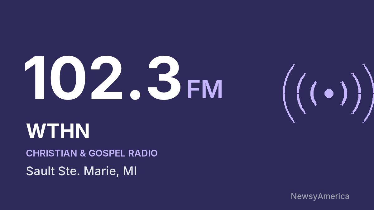 WTHN 102.3 FM – Sault Ste. Marie