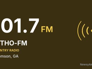WTHO-FM 101.7 FM, Thomson, GA