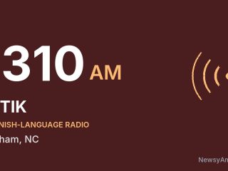 WTIK 1310 AM, Durham, NC