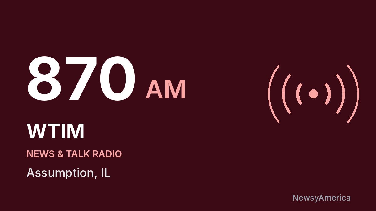 WTIM 870 AM – Assumption