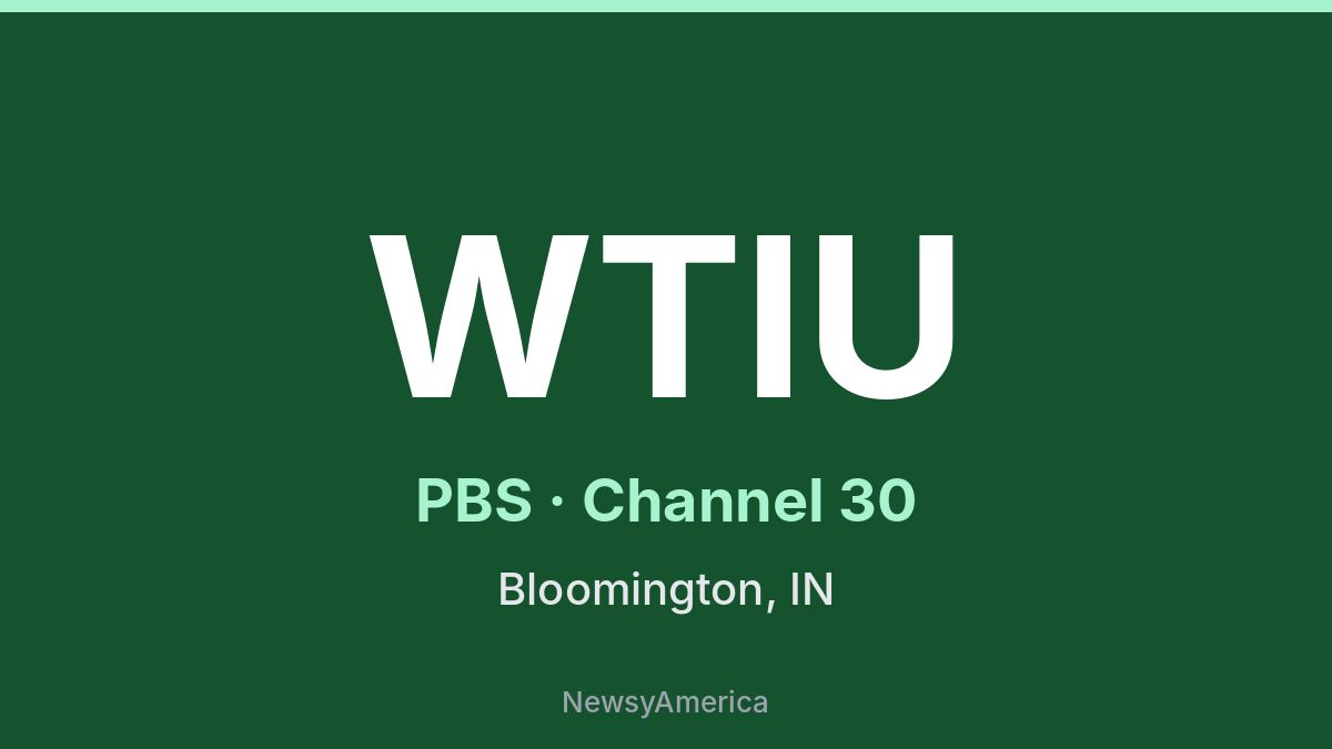 WTIU – PBS 30 Indianapolis
