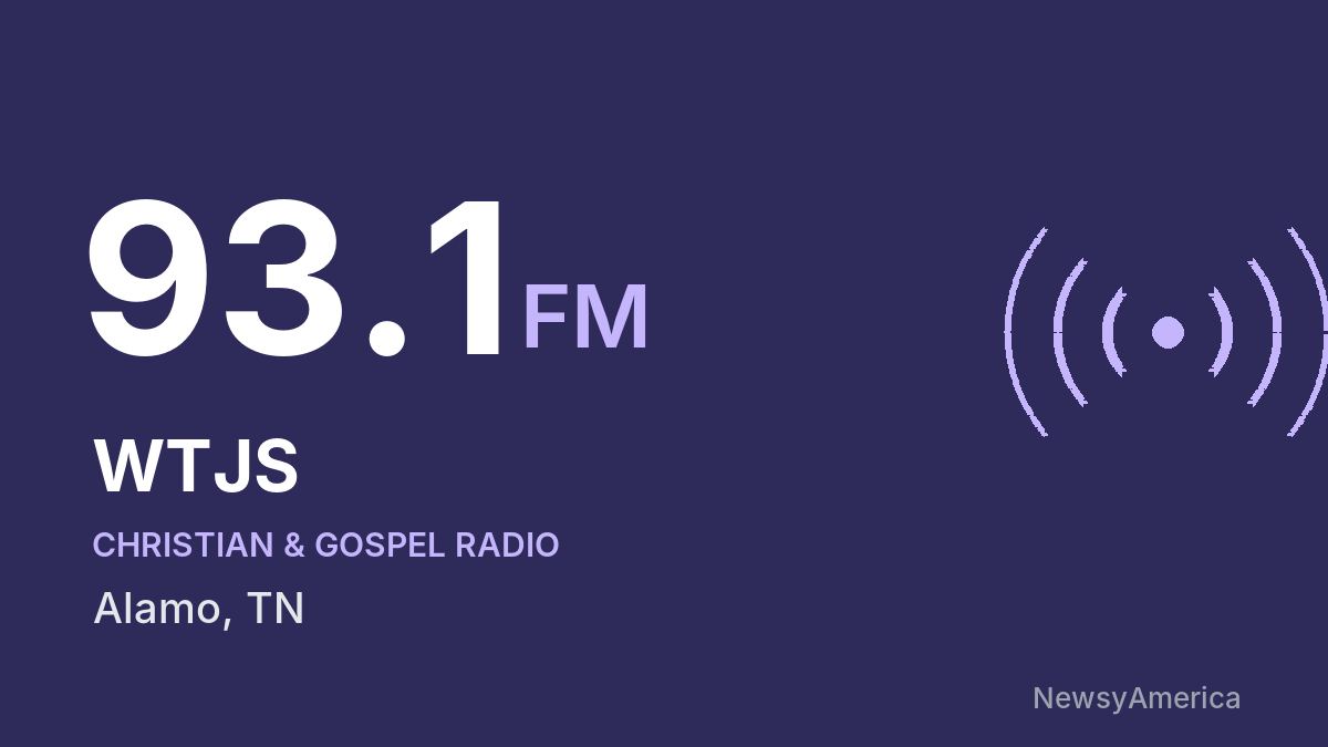 WTJS 93.1 FM – Alamo