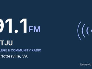 WTJU 91.1 FM, Charlottesville, VA