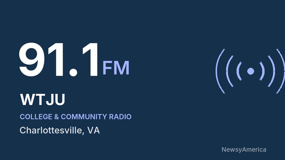 WTJU 91.1 FM – Charlottesville