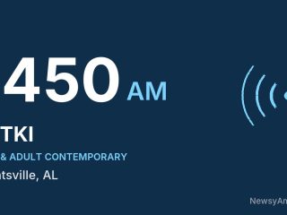WTKI 1450 AM, Huntsville, AL